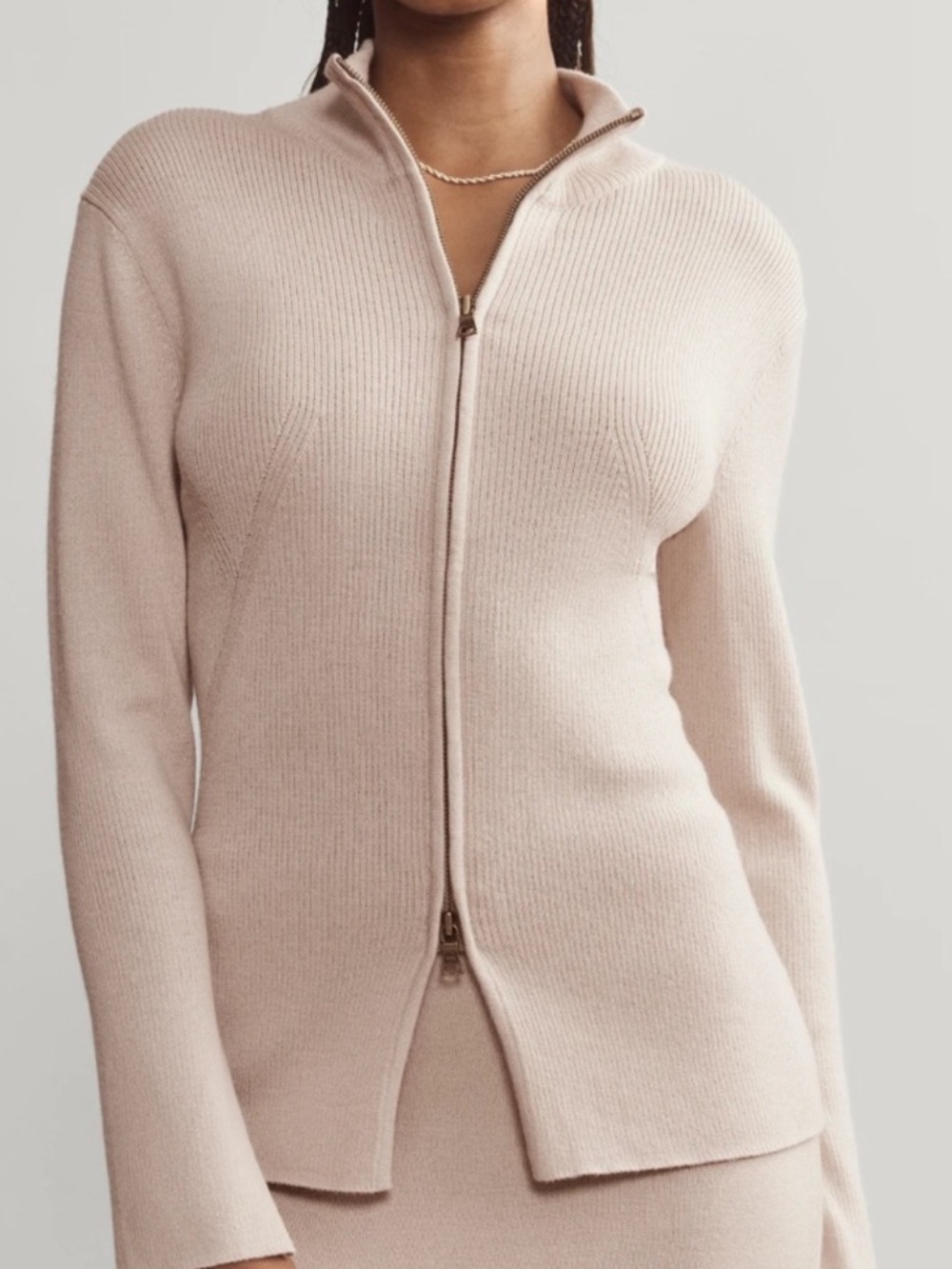 Rhone Women's Porto Merino Blend Full Zip Sweater